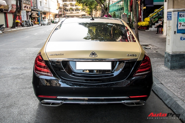 Góc làm đẹp không khó: Chỉ với lớp decal, đại gia Cần Thơ biến Mercedes-Maybach S 450 sang phong cách 2 tông bắt mắt - Ảnh 5.