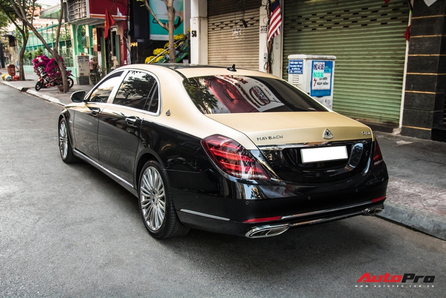 Góc làm đẹp không khó: Chỉ với lớp decal, đại gia Cần Thơ biến Mercedes-Maybach S 450 sang phong cách 2 tông bắt mắt - Ảnh 7.