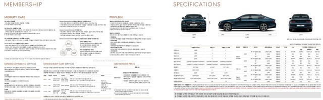 Genesis G80 khoe trọn bộ catalog: Toàn tiếng Hàn khó hiểu nhưng xem đã mắt - Ảnh 13.