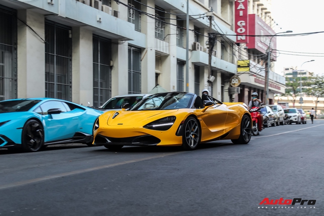 McLaren 720S Spider ra phố lần đầu sau gần 1 tháng về nước - Ảnh 2.