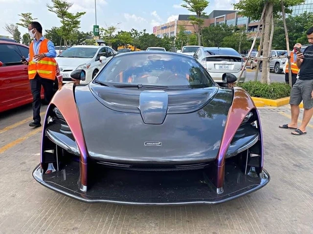 McLaren Senna được cho là của đại gia Hoàng Kim Khánh xuất hiện tại địa điểm lạ, cộng đồng mạng tranh cãi - Ảnh 5.