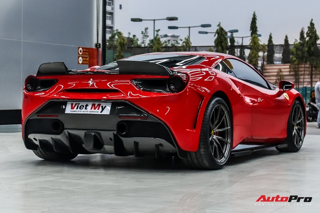 Siêu ngựa Ferrari 488 GTB SVR tiếp tục được lột xác dưới bàn tay của thợ độ Việt - Động cơ tăng 100 mã lực - Ảnh 6.