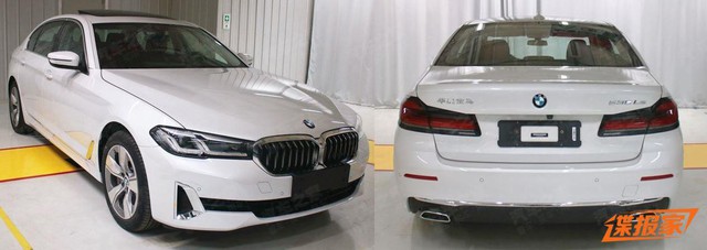 BMW 5-Series thế hệ mới lộ phiên bản kéo dài - Ảnh 1.