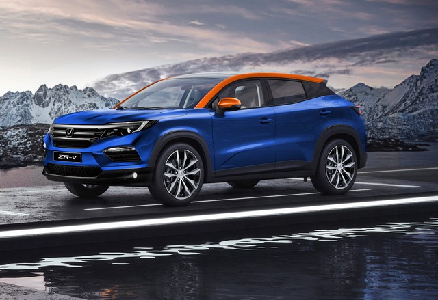 Xem trước Honda ZR-V - Đối trọng đồn đoán mới của Hyundai Kona và Kia Seltos - Ảnh 1.