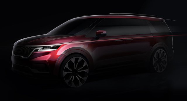 Kia Sedona thế hệ mới lần đầu lộ ảnh chính hãng: Rõ nét Range Rover, thiết kế kích thích hơn hẳn bản cũ - Ảnh 1.