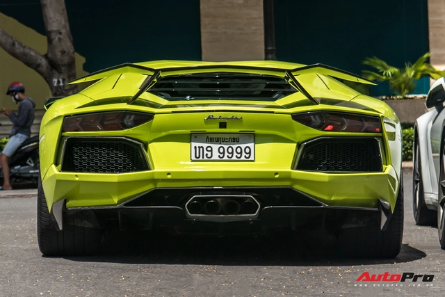 Đại gia Sài Gòn lột xác Lamborghini Aventador biển tứ quý 9 với màu sắc chói chang - Ảnh 5.