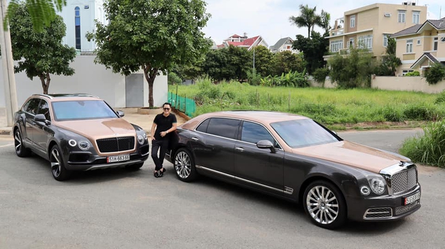 Sau hơn 1 năm tậu về, Hoàng Kim Khánh ra biển số Bentley Bentayga V8 bản kỷ niệm 100 năm đầu tiên Việt Nam, cặp số gánh siêu lộc - Ảnh 2.