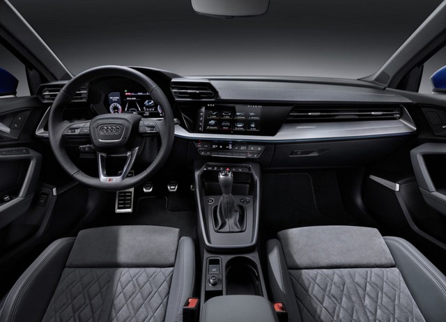 Lần đầu lộ diện Audi A3L - Đối thủ BMW 1-Series được kéo dài để phục vụ đại gia thích ngồi sau - Ảnh 4.