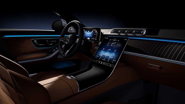 Trọn vẹn nội thất Mercedes-Benz S-Class đời mới qua bộ ảnh mãn nhãn: Ai cũng phải xuýt xoa - Ảnh 13.
