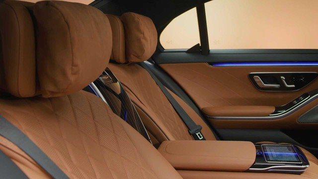 Trọn vẹn nội thất Mercedes-Benz S-Class đời mới qua bộ ảnh mãn nhãn: Ai cũng phải xuýt xoa - Ảnh 18.