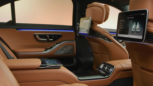 Trọn vẹn nội thất Mercedes-Benz S-Class đời mới qua bộ ảnh mãn nhãn: Ai cũng phải xuýt xoa - Ảnh 24.
