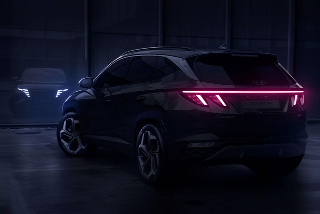 Hyundai Tucson 2021 lộ diện hoàn chỉnh trước giờ G: Lột xác ngỡ ngàng, Honda CR-V cần dè chừng - Ảnh 1.