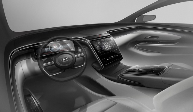 Hyundai Tucson 2021 lộ diện hoàn chỉnh trước giờ G: Lột xác ngỡ ngàng, Honda CR-V cần dè chừng - Ảnh 2.