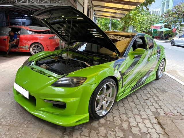 Độ ngầu nhất Việt Nam, hàng hiếm Mazda RX-8 bán lại chưa tới 500 triệu, rẻ ngang Hyundai Accent bản tiêu chuẩn - Ảnh 5.