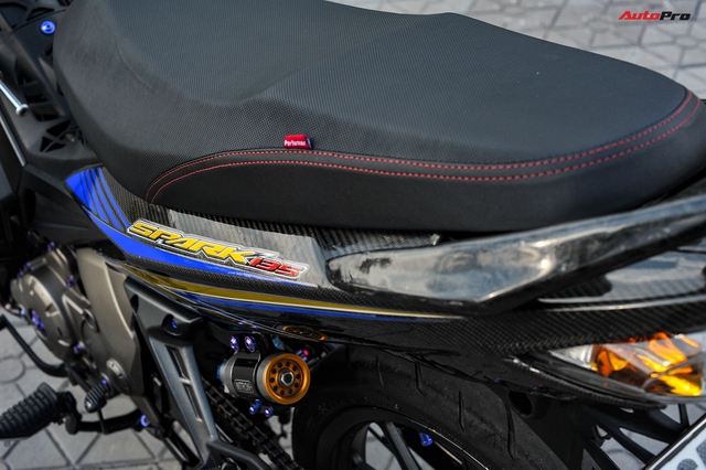 Yamaha Exciter độ hơn 170 triệu đồng của biker Việt: Có vật liệu tương tự siêu xe McLaren 720S Novitec N-Largo - Ảnh 16.