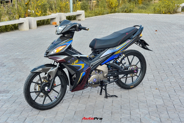 Yamaha Exciter độ hơn 170 triệu đồng của biker Việt: Có vật liệu tương tự siêu xe McLaren 720S Novitec N-Largo - Ảnh 1.