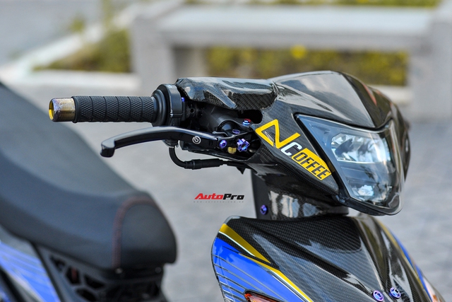 Yamaha Exciter độ hơn 170 triệu đồng của biker Việt: Có vật liệu tương tự siêu xe McLaren 720S Novitec N-Largo - Ảnh 5.