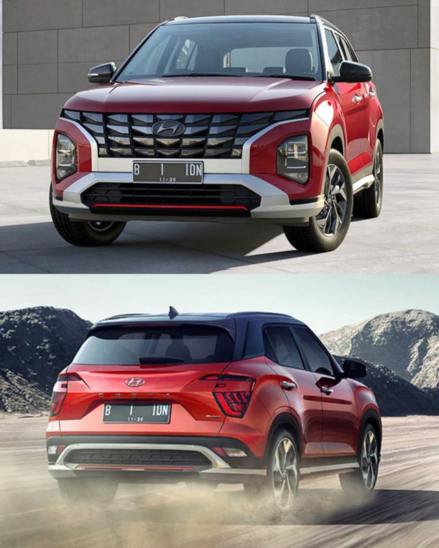 Hyundai Creta 2022 rò rỉ thiết kế trước ngày ra mắt: Lột xác và ảnh hưởng nhiều từ Tucson - Ảnh 2.