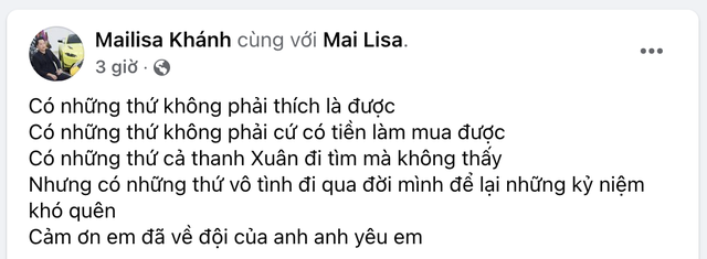 Trong lúc chờ siêu xe Koenigsegg, Hoàng Kim Khánh sắm thêm Ducati Panigale V4 tiền tỷ, kèm theo dòng tâm trạng bay bướm - Ảnh 1.