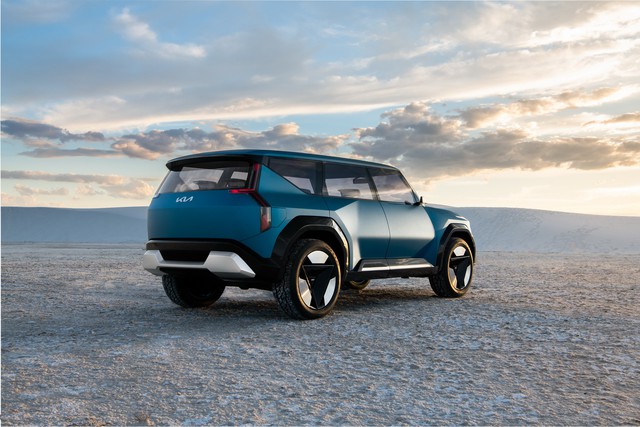 Ra mắt Kia EV9 Concept - Anh em của Telluride mang thiết kế không tưởng cùng cửa mở kiểu Rolls-Royce - Ảnh 4.