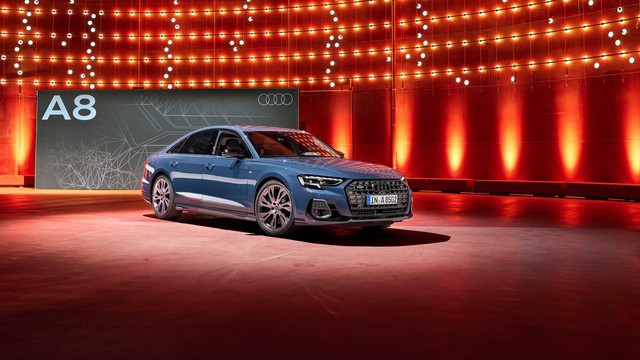 Audi A8 facelift chào sân: Nâng cấp nhẹ lấy khách Mercedes-Benz S-Class - Ảnh 1.