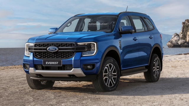 Phác thảo thiết kế Ford Everest và Escape mới dựa trên Ranger thế hệ mới vừa được ra mắt - Ảnh 1.