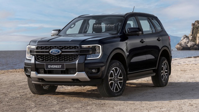 Phác thảo thiết kế Ford Everest và Escape mới dựa trên Ranger thế hệ mới vừa được ra mắt - Ảnh 2.