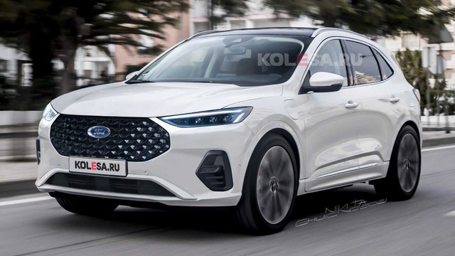 Phác thảo thiết kế Ford Everest và Escape mới dựa trên Ranger thế hệ mới vừa được ra mắt - Ảnh 3.