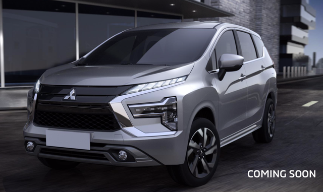Mitsubishi Xpander 2022 tung teaser chính thức hé lộ nguyên thiết kế mới - Ảnh 1.