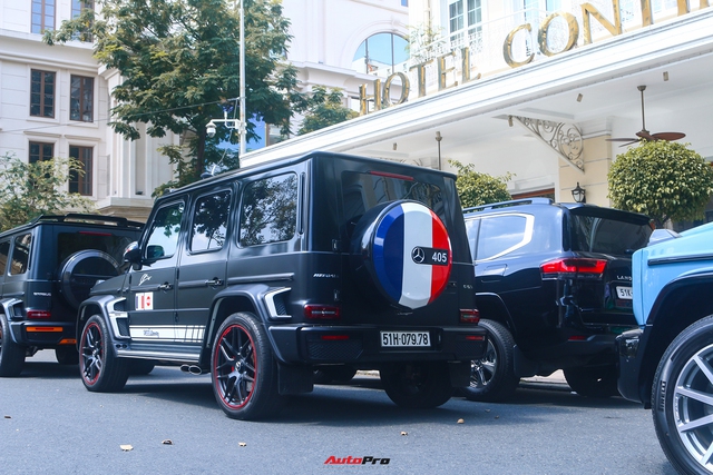 Mercedes-AMG G 63 của Minh Nhựa mang diện mạo khác lạ tụ họp với 2 chiếc của Nguyễn Quốc Cường và vợ chồng Đoàn Di Băng - Ảnh 2.