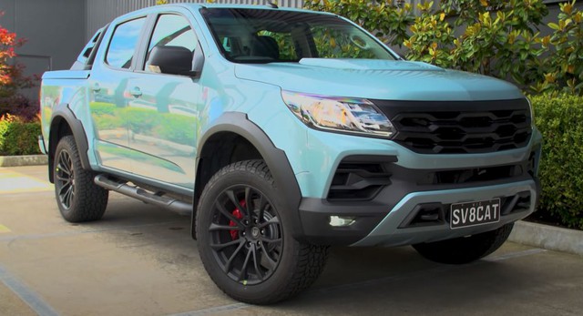 Chevrolet Colorado suýt có động cơ Camaro V8 để áp đảo Ford Ranger Raptor - Ảnh 1.