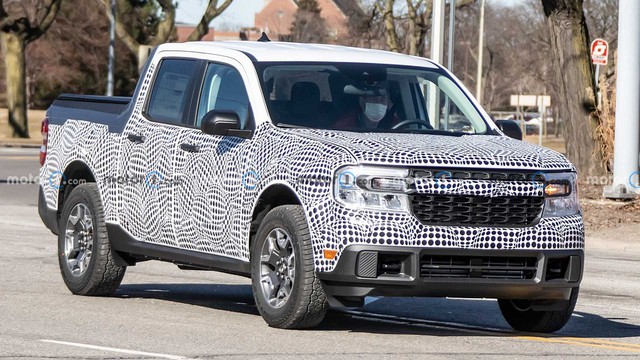 Đây là những hình ảnh rõ ràng nhất của Ford Maverick mới - Đàn em Ranger - Ảnh 1.
