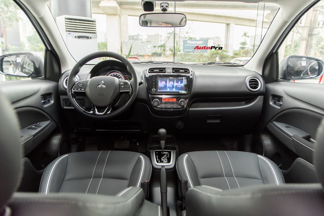 Đánh giá nhanh Mitsubishi Attrage 2021 vừa về đại lý: Dọa Vios bằng option và giá mềm - Ảnh 5.