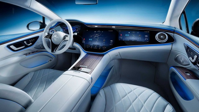 Choáng ngợp nội thất thế hệ mới của Mercedes-Benz: Nguyên táp lô là màn hình khổng lồ - Ảnh 2.