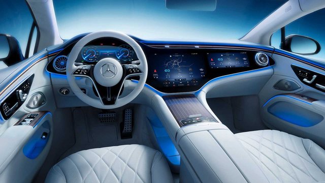 Choáng ngợp nội thất thế hệ mới của Mercedes-Benz: Nguyên táp lô là màn hình khổng lồ - Ảnh 1.