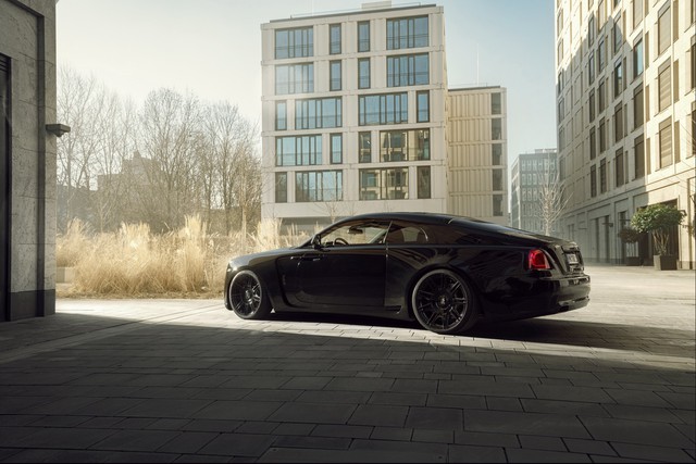 Độ Rolls-Royce phải như thế này: Wraith Black Badge đen toàn tập, công suất tăng lên tới 707 mã lực - Ảnh 4.