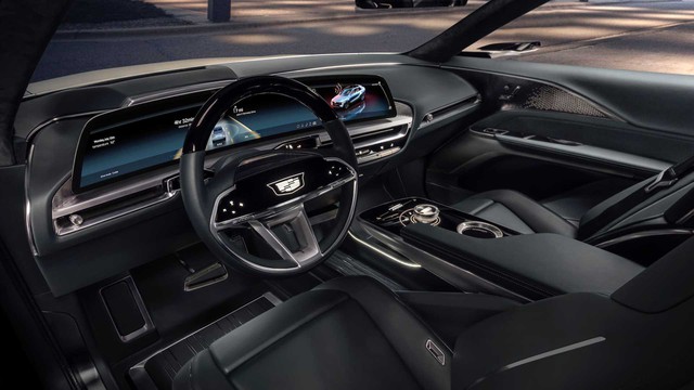 Lộ diện Cadillac Lyriq phiên bản cận hoàn thiện cạnh tranh Porsche Macan, Mercedes EQC và Audi E-Tron - Ảnh 3.