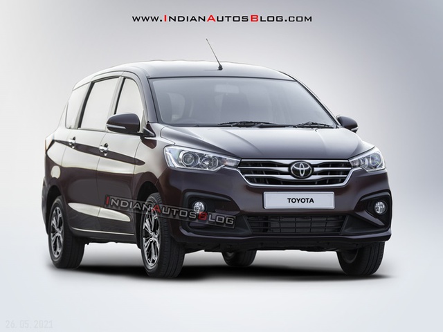 Xem trước xe gia đình giá rẻ của Toyota: Ra mắt cuối năm, giống hệt Suzuki Ertiga nhưng thay logo mới - Ảnh 1.