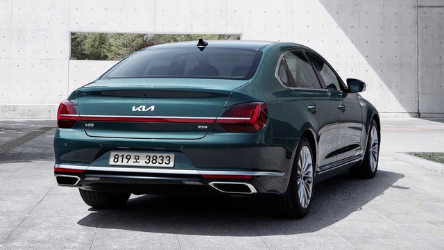 Lộ diện nội thất Kia K9 2021: Xe Hàn xịn xò đấu Mẹc S, giá quy đổi từ 1,2 tỷ đồng - Ảnh 4.