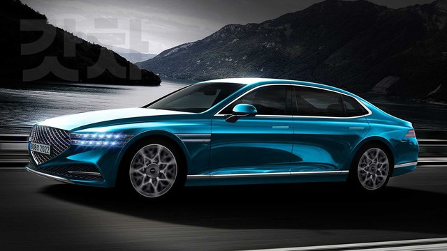 Xem trước Genesis G90 2022 - Đối trọng của Mercedes-Benz S-Class sẽ tạo cuộc cách mạng xe sang Hàn Quốc - Ảnh 3.