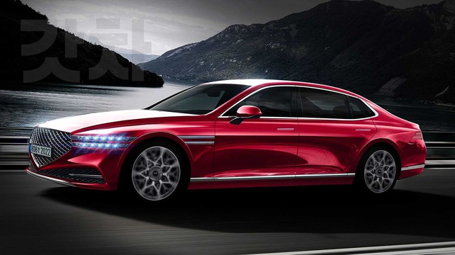 Xem trước Genesis G90 2022 - Đối trọng của Mercedes-Benz S-Class sẽ tạo cuộc cách mạng xe sang Hàn Quốc - Ảnh 1.
