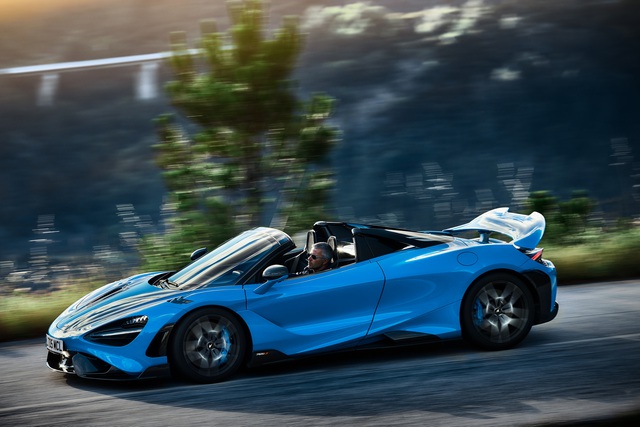 Ra mắt McLaren 765LT Spider - Xe mui trần mạnh nhất lịch sử McLaren - Ảnh 1.