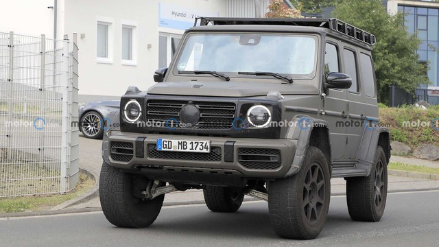 Lộ diện trần trụi Mercedes-Benz G-Class 4x4 Squared đời mới - Vua địa hình cho nhà giàu - Ảnh 1.