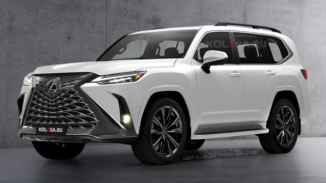 Xem trước Lexus LX 570 đời mới sắp ra mắt: SUV nhà giàu mang khung Land Cruiser - Ảnh 1.