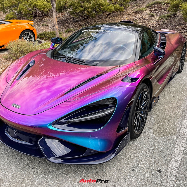 Dàn siêu xe khủng tại Monterey Car Week 2021: Nhiều xe hiếm, dị, có chiếc McLaren màu giống hệt xe đại gia Hoàng Kim Khánh - Ảnh 8.