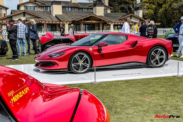 Dàn siêu xe khủng tại Monterey Car Week 2021: Nhiều xe hiếm, dị, có chiếc McLaren màu giống hệt xe đại gia Hoàng Kim Khánh - Ảnh 1.