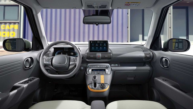 Hyundai Casper lần đầu lộ nội thất: Chiếc xe đầu tiên có ghế lái gập phẳng, giá quy đổi từ 270 triệu đồng, hot đến mức Tổng thống Hàn Quốc cũng đặt một chiếc - Ảnh 2.