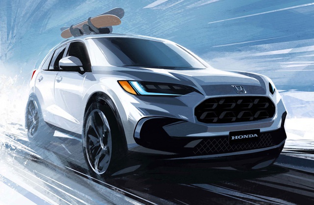Honda giới thiệu SUV hoàn toàn mới cùng cỡ Hyundai Kona - Ảnh 1.