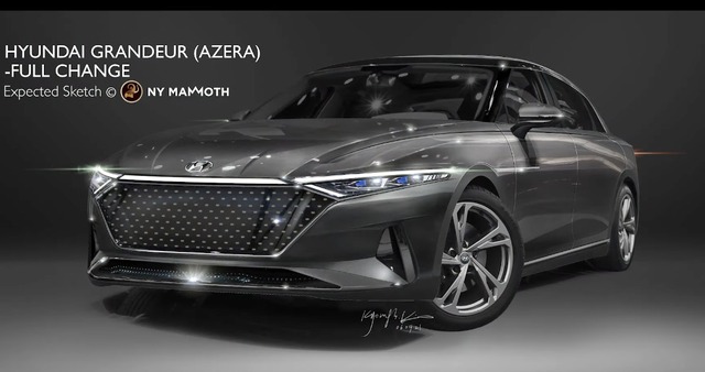 Hyundai Azera/Grandeur lộ diện thiết kế sẽ dùng để đấu Mercedes-Benz S-Class - Ảnh 2. Hyundai Azera/Grandeur lộ diện thiết kế sẽ dùng để đấu Mercedes-Benz S-Class - Ảnh 2.