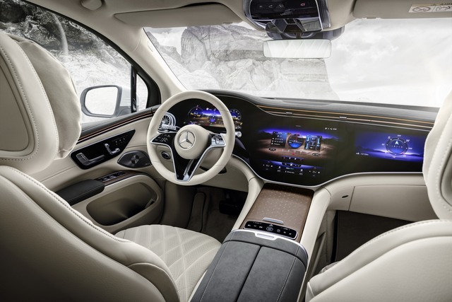 Mercedes-Benz EQS SUV ra mắt: Cabin ngập công nghệ, ngang kích thước VinFast VF9 - Ảnh 8.